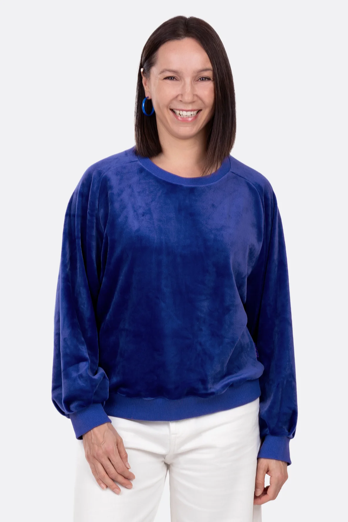 Schnittmuster Raglan Pullover Nickistoff DIY-Anleitung