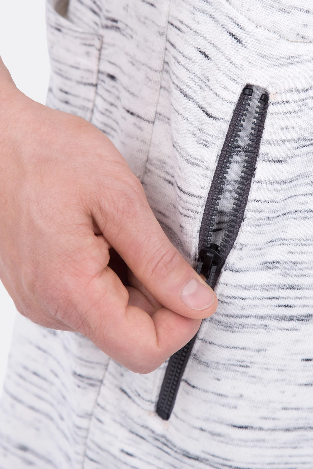 Schnittmuster Jogginghose Reißverschluss Tasche nähen