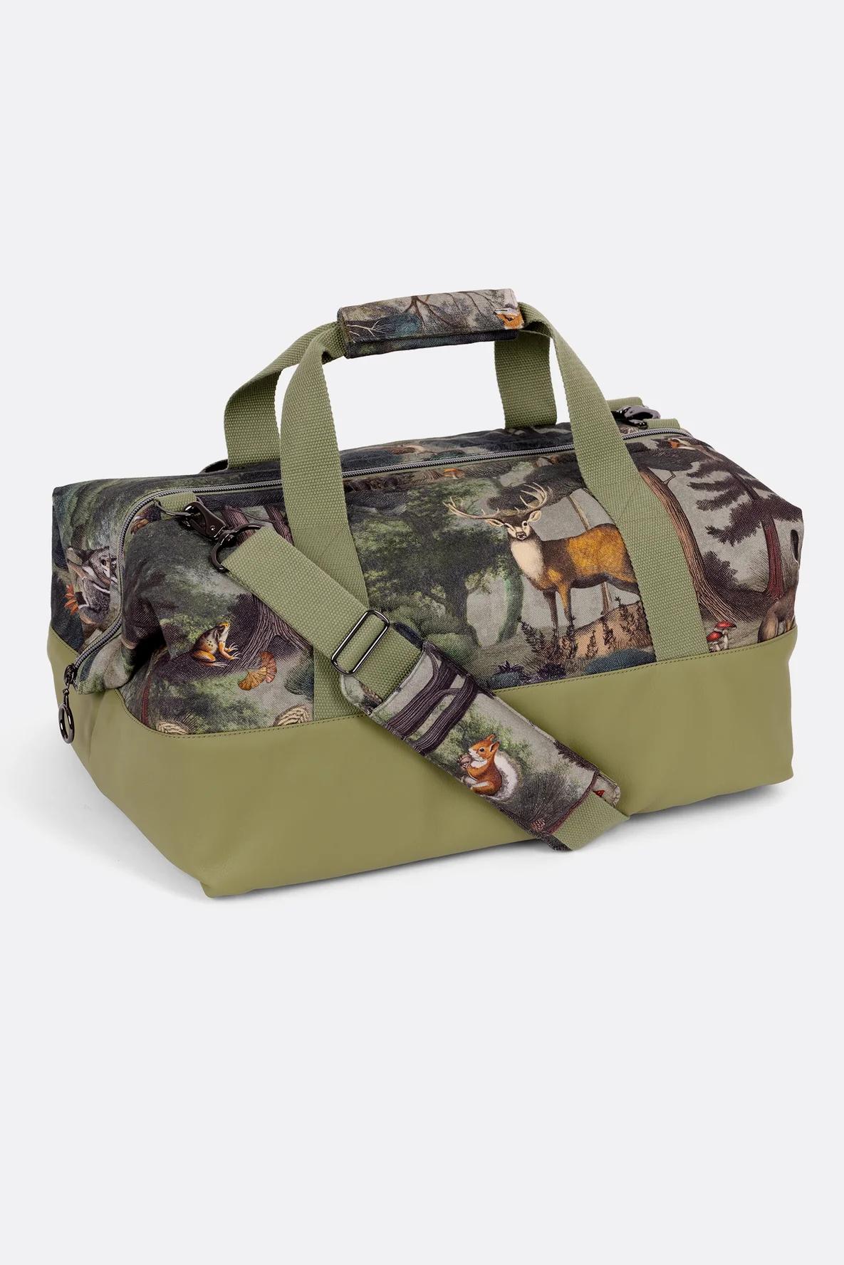 Schnittmuster Weekender Canvas Waldmotive nähen