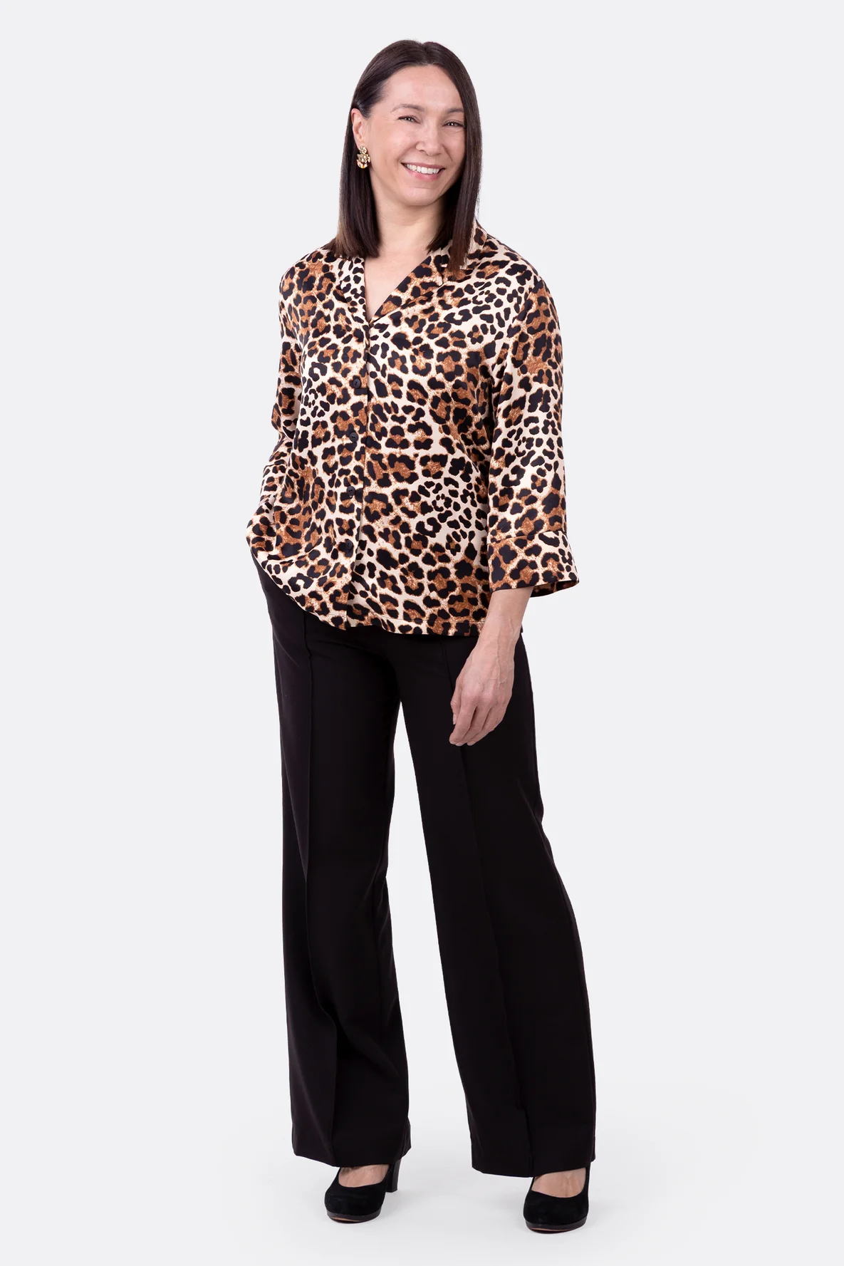 Schnittmuster Damen Hemdbluse Manschette Nähanleitung