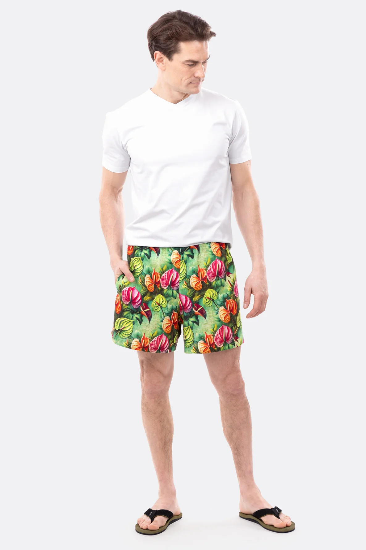 Schnittmuster Herren Shorts Anleitung zum Nähen