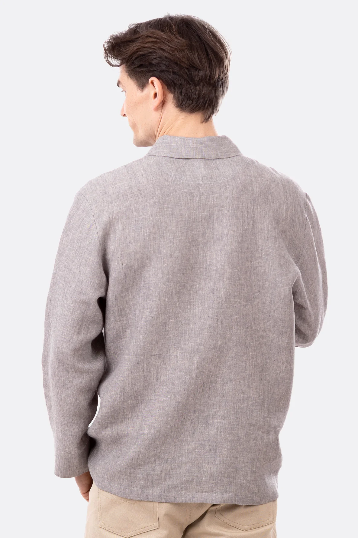 Schnittmuster Herrenhemd leger mit Videotutorial zum Nähen