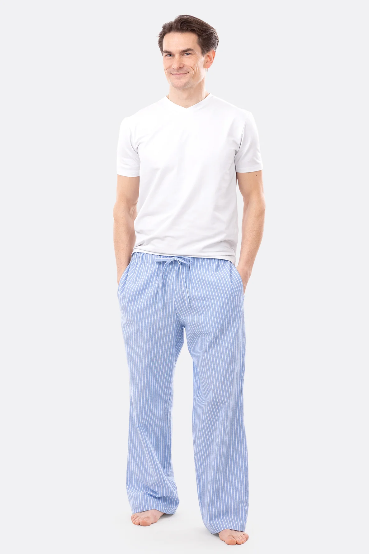 Schnittmuster Herrenhose Schlafanzug Videoanleitung nähen