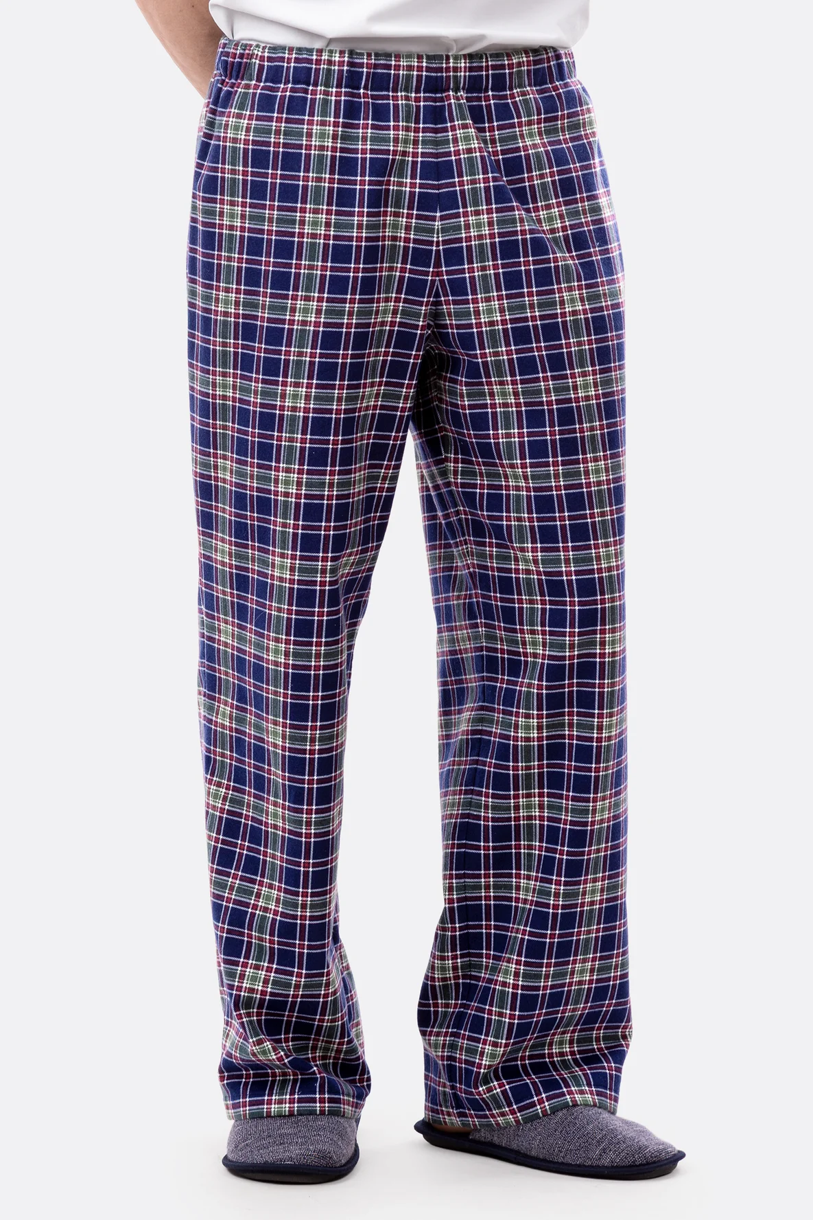 Schnittmuster Pyjama Herrenhose Flanell einfach nähen