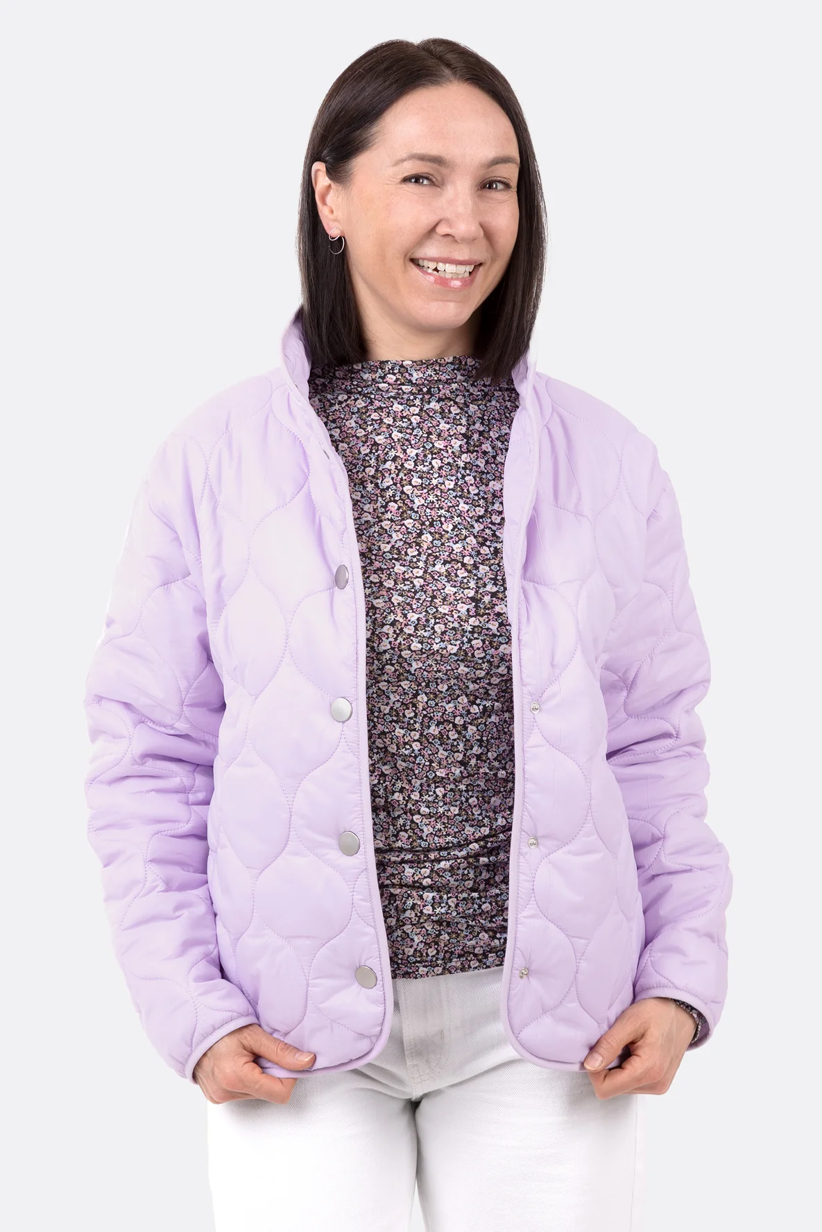 Damenjacke aus Steppstoff Schnittmuster mit Videoanleitung