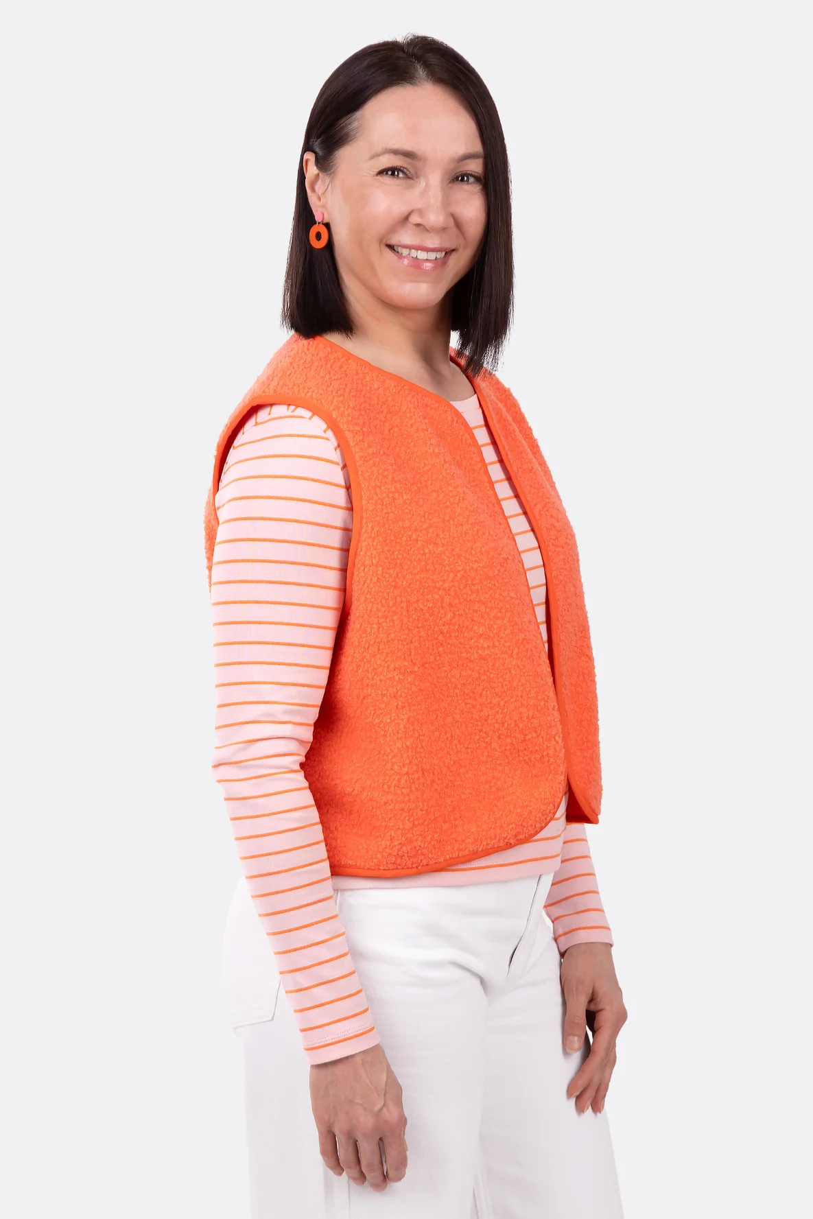 Schnittmuster Weste Cropped einfach nähen