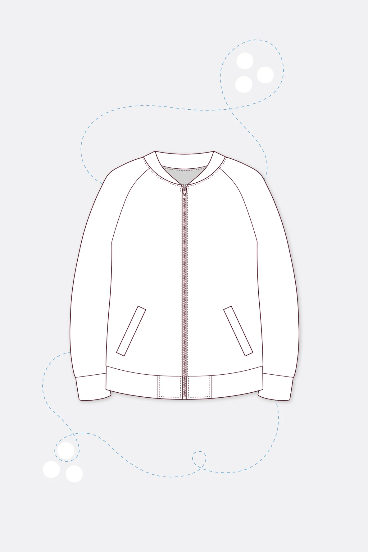 Schnittmuster Blouson Nähanleitung