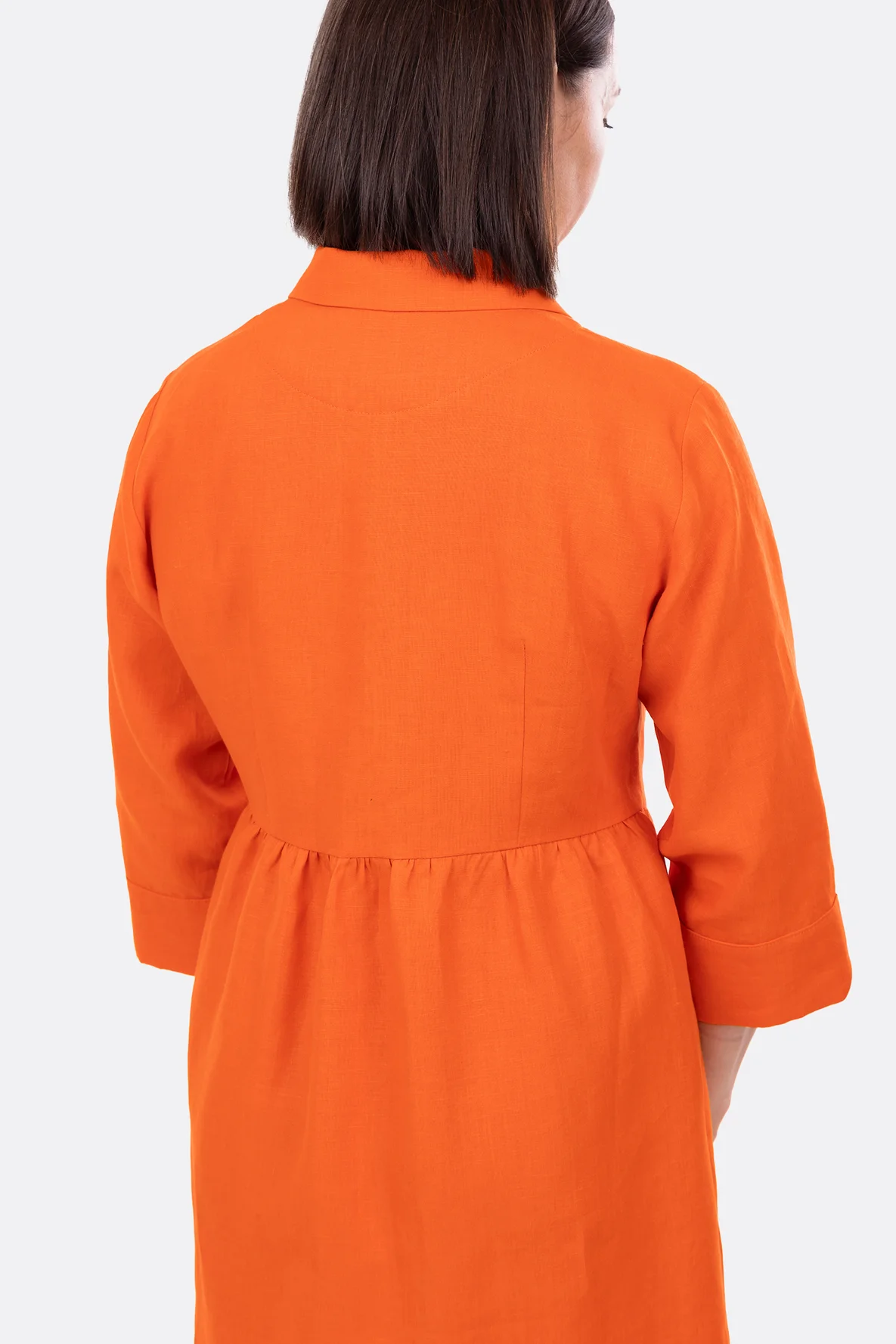 Schnittmuster Hemdblusenkleid mit Abnähern DIY Tutorial
