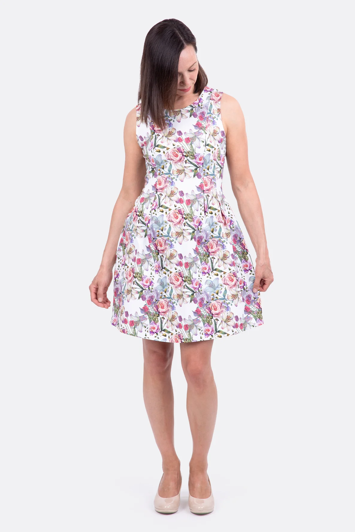 Anleitung Damenkleid festlich Elegant einfach nähen