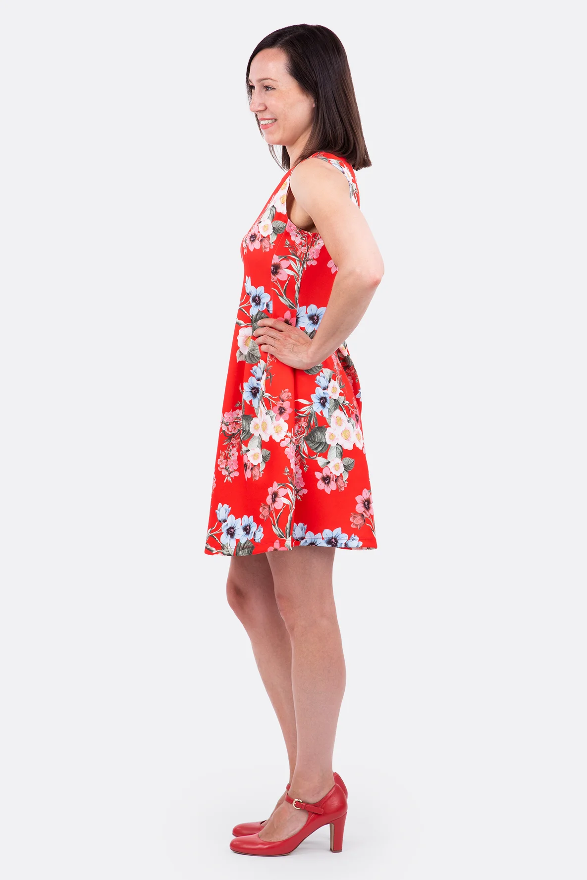 Ärmelloses Sommerkleid für Damen selber nähen