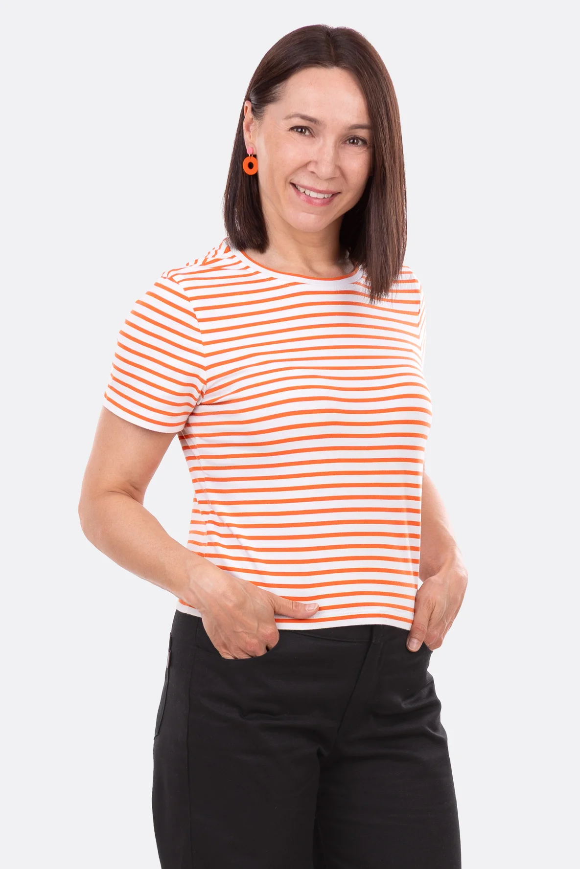 Damen Schnittmuster Basic-Shirt aus Jersey