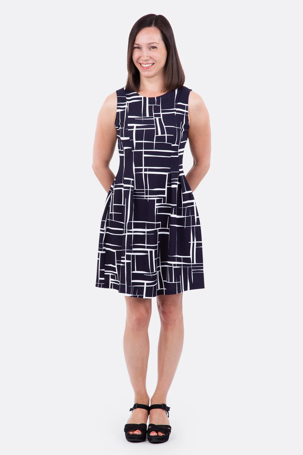 Anleitung Damenkleid festlich Elegant einfach nähen