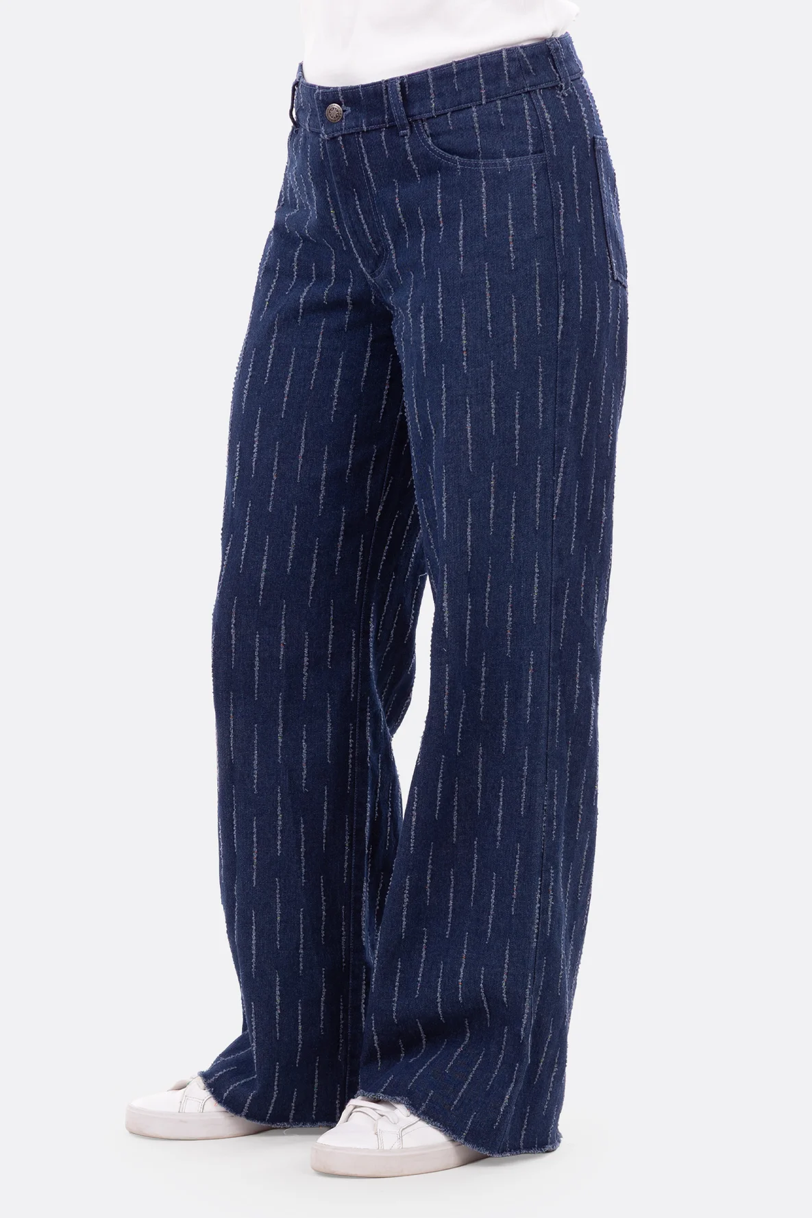 Wide leg Jeans Schnittmuster zum Selbernähen