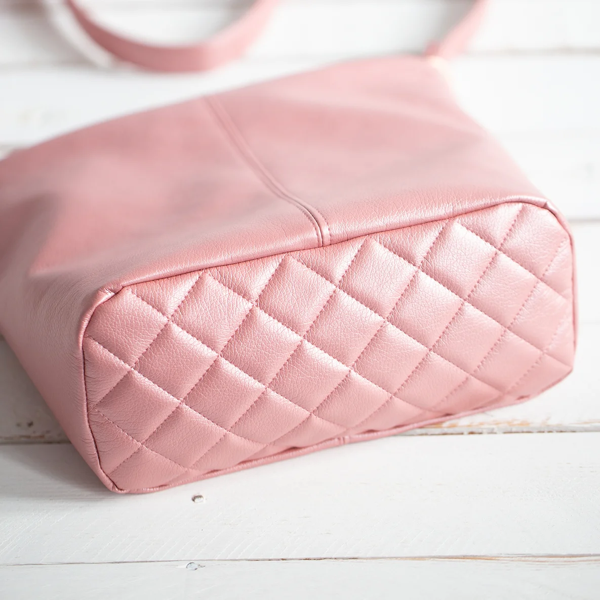 Taschen Boden mit Rautensteppung Anleitung Schnittmuster Annie