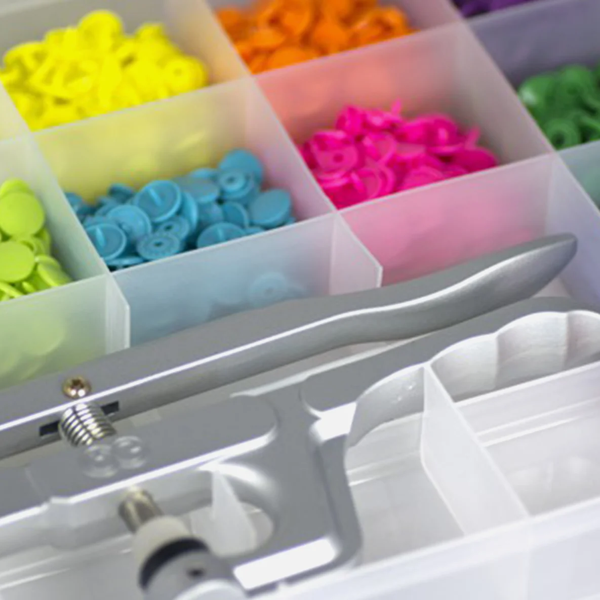 Kamsnaps Starterset Zange Druckknoepfe Knopf