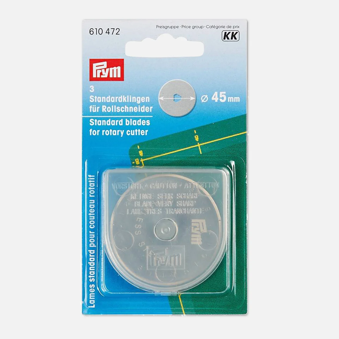 Prym Ersatzklingen Rollschneider 45 mm rotary cutter spare blades