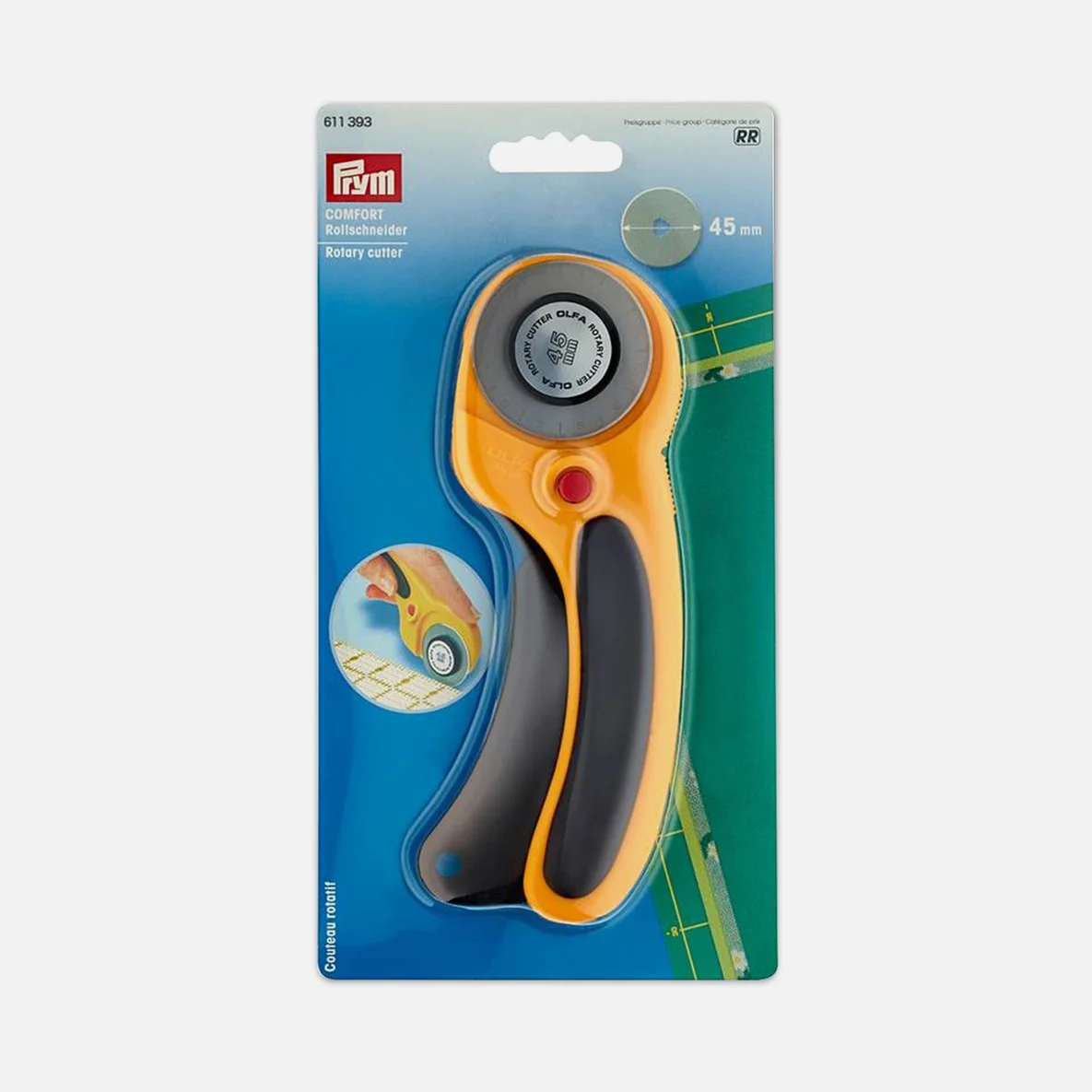 Prym Rollschneider 45mm ersatz schere klinge schneiden naehen rotary cutter