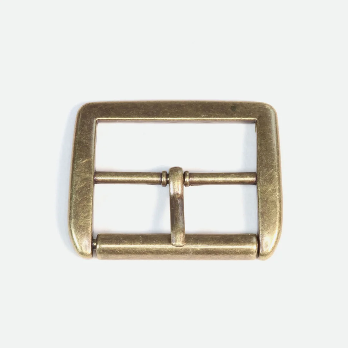 Gürtelschnalle 40 mm Messing