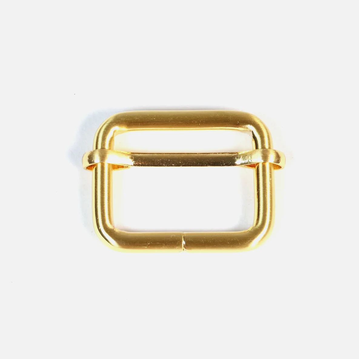 Leiterschnalle 25 mm Gold