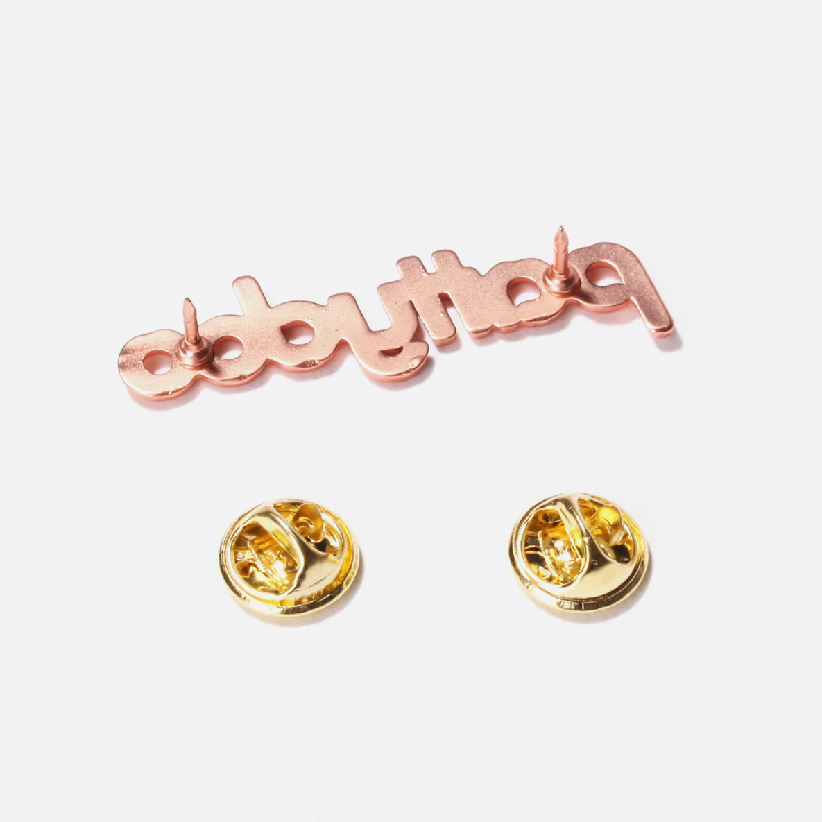 pattydoo Pin Kupfer Metall Logo