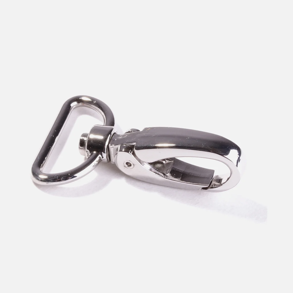 Taschenkarabiner Taschen Karabiner Haken 25mm silber