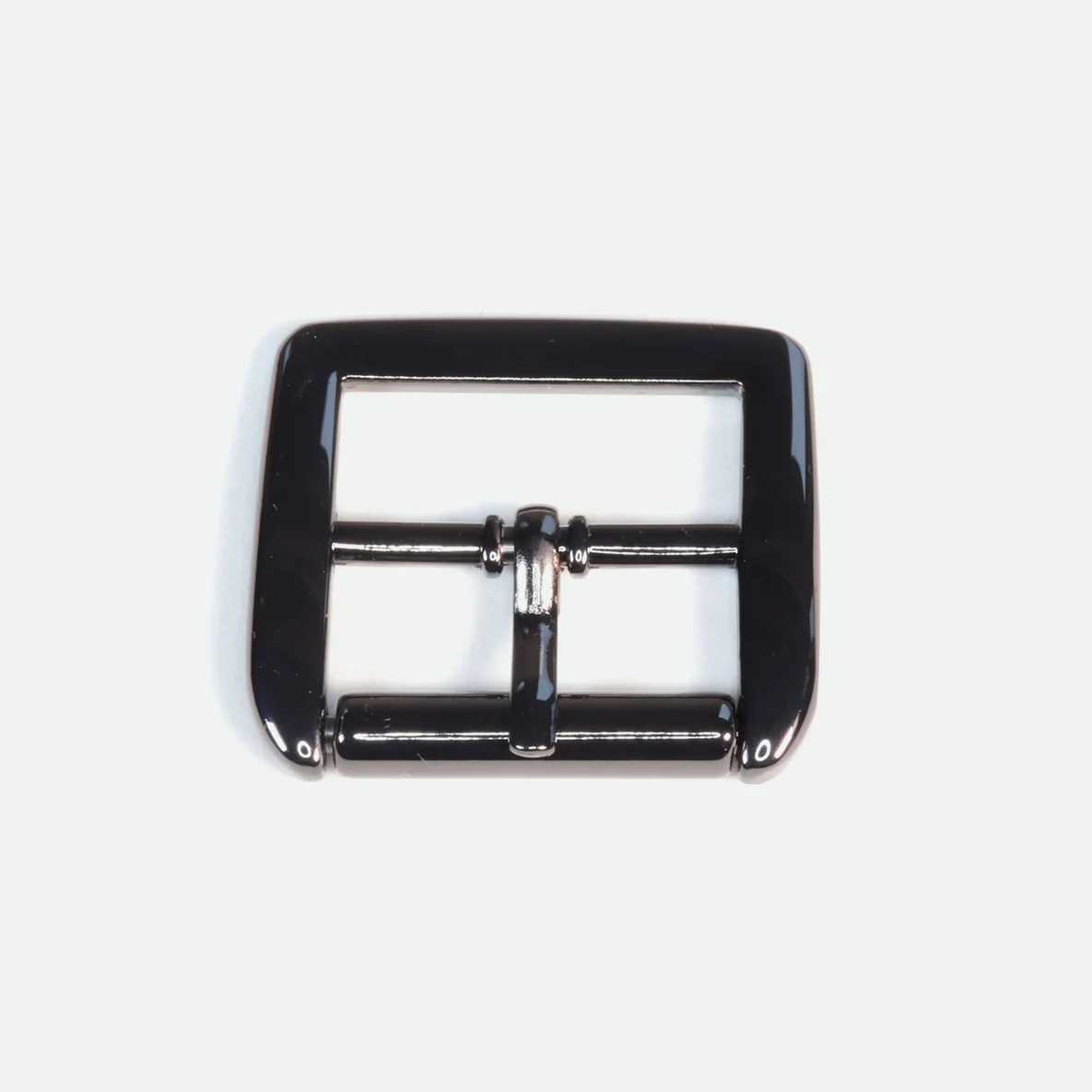 Gürtelschnalle 25 mm Gunmetal