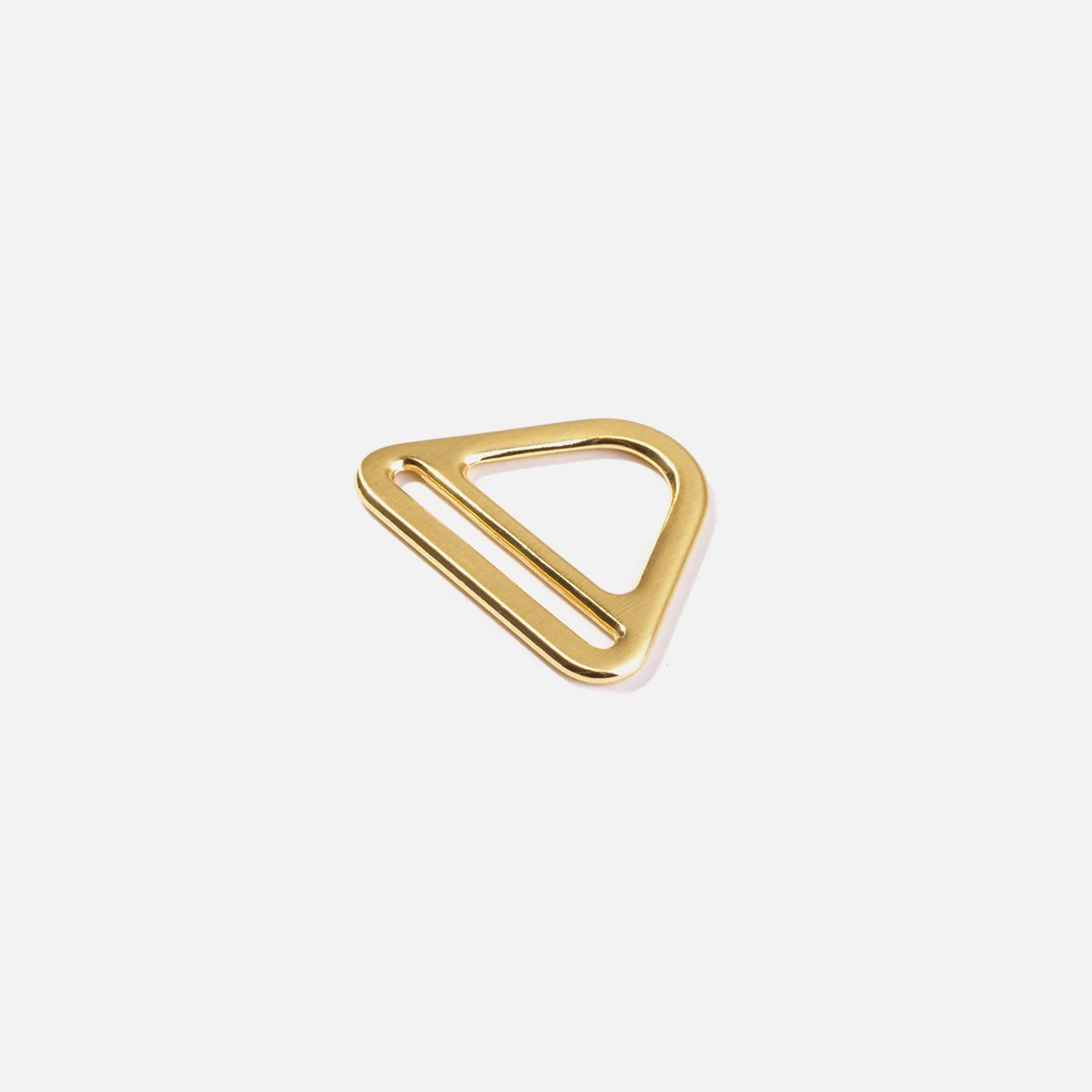 D-Ring mit Steg 40 mm Gold