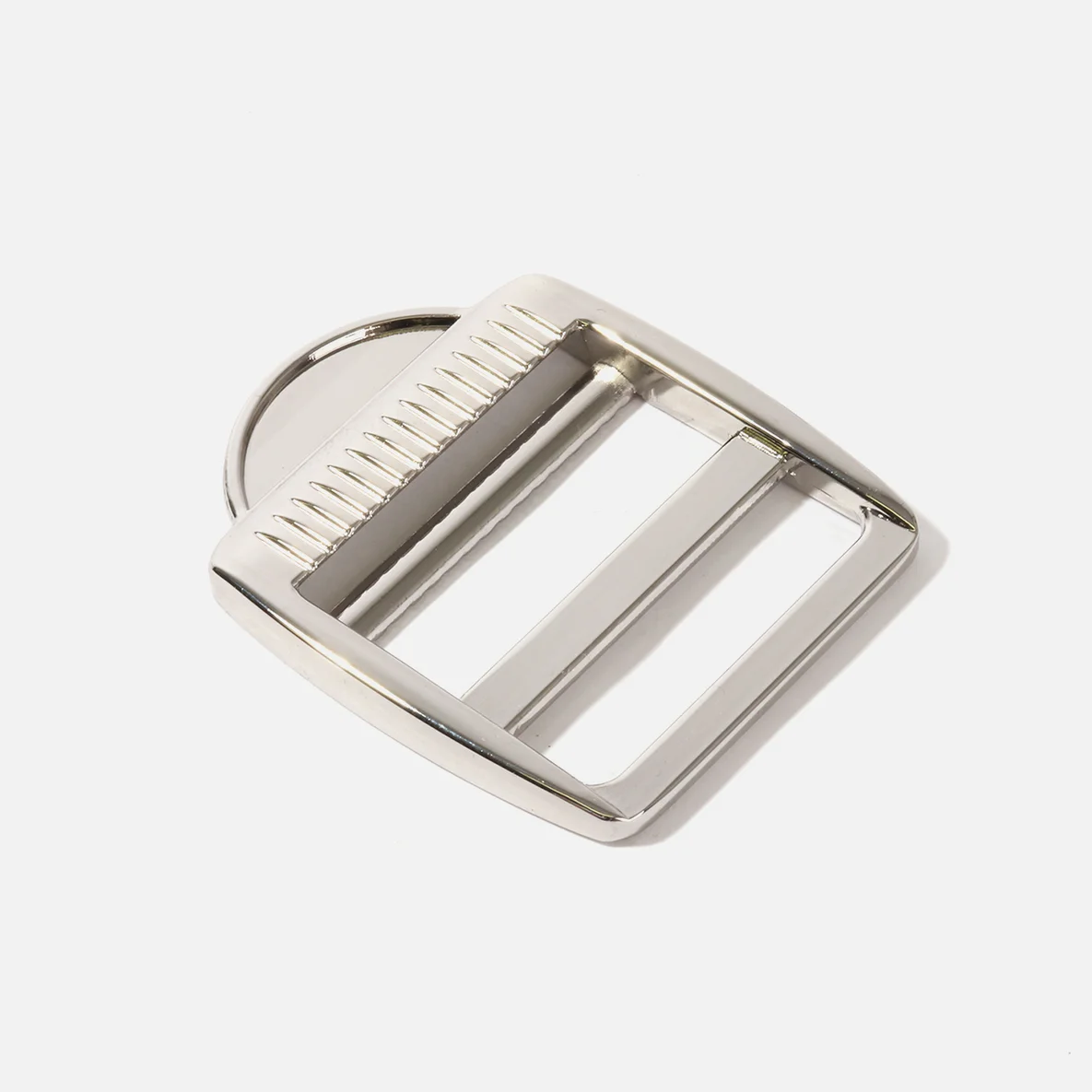 Klemmschnalle Schnalle Zubehoer Taschen 40mm silber