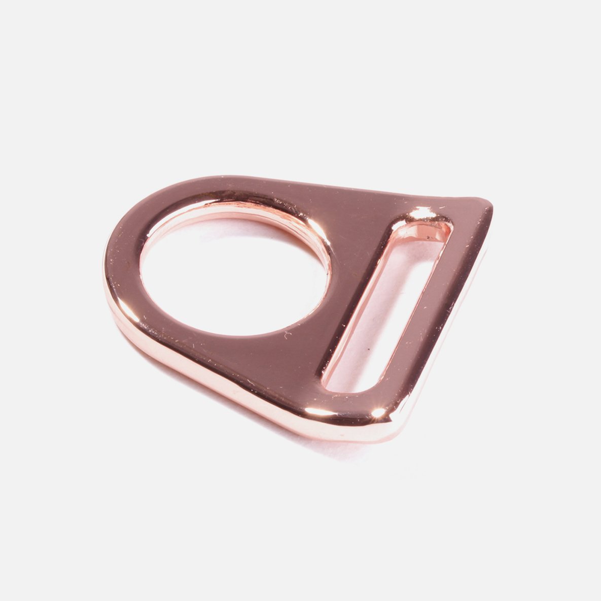 O-Ring mit Steg Taschenzubehoer 25 mm Kupfer