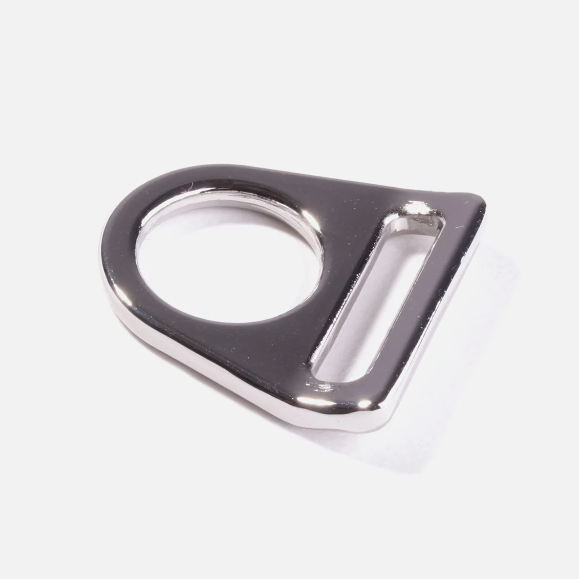 O Ring mit Steg 25 mm Silber