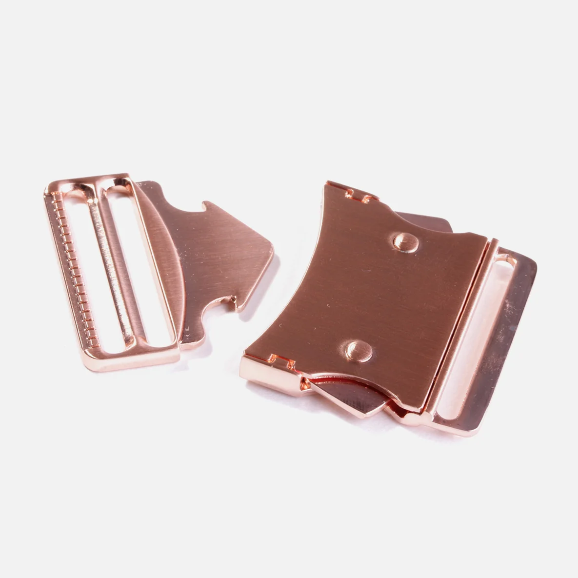 Steckschließe 40 mm Kupfer