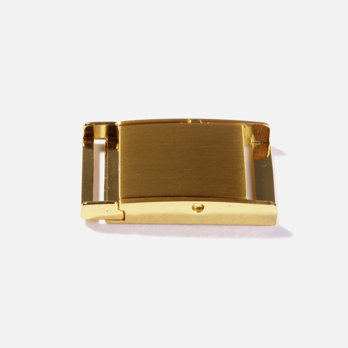 Steckschließe 25 mm Gold