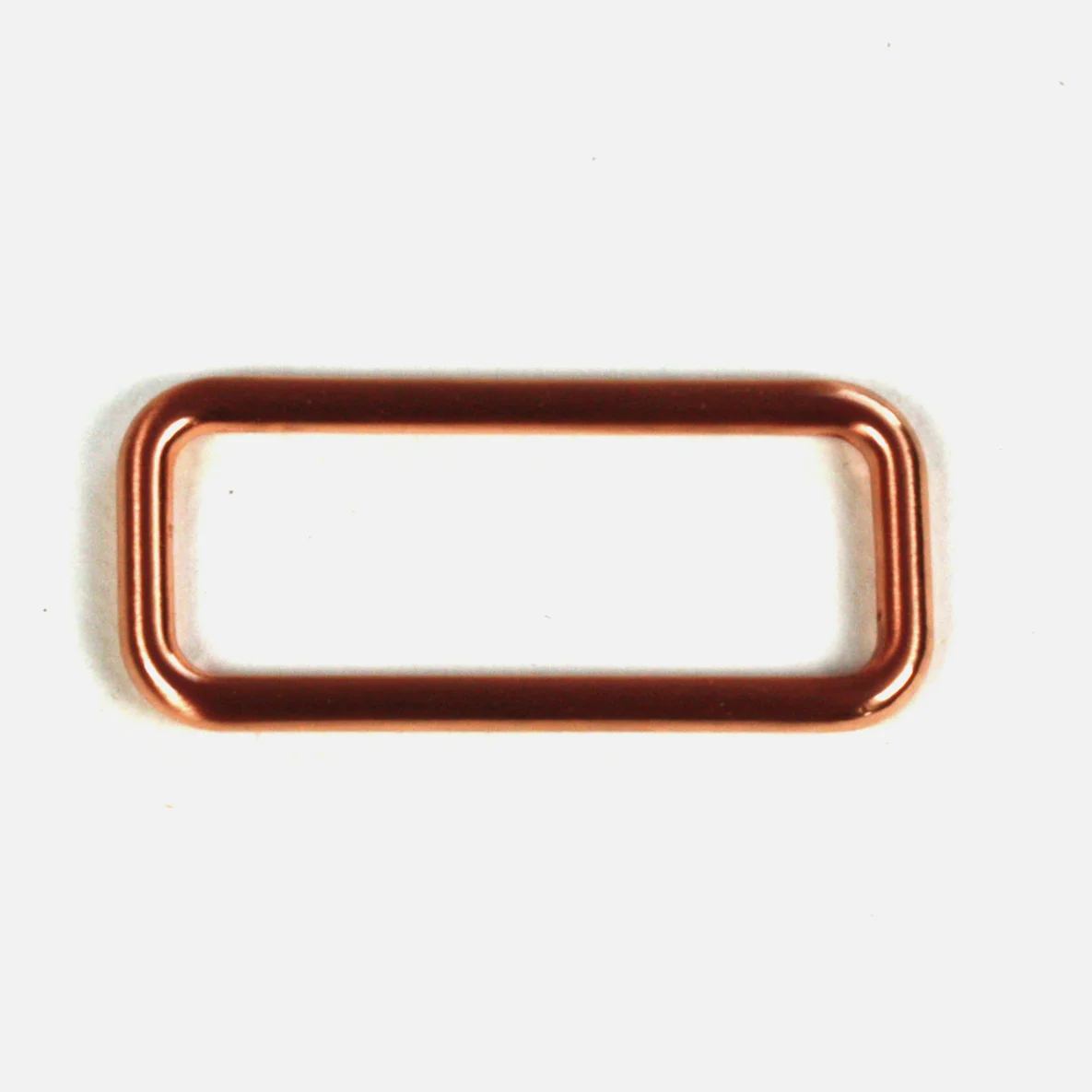 Vierkant Ring 40mm Kupfer