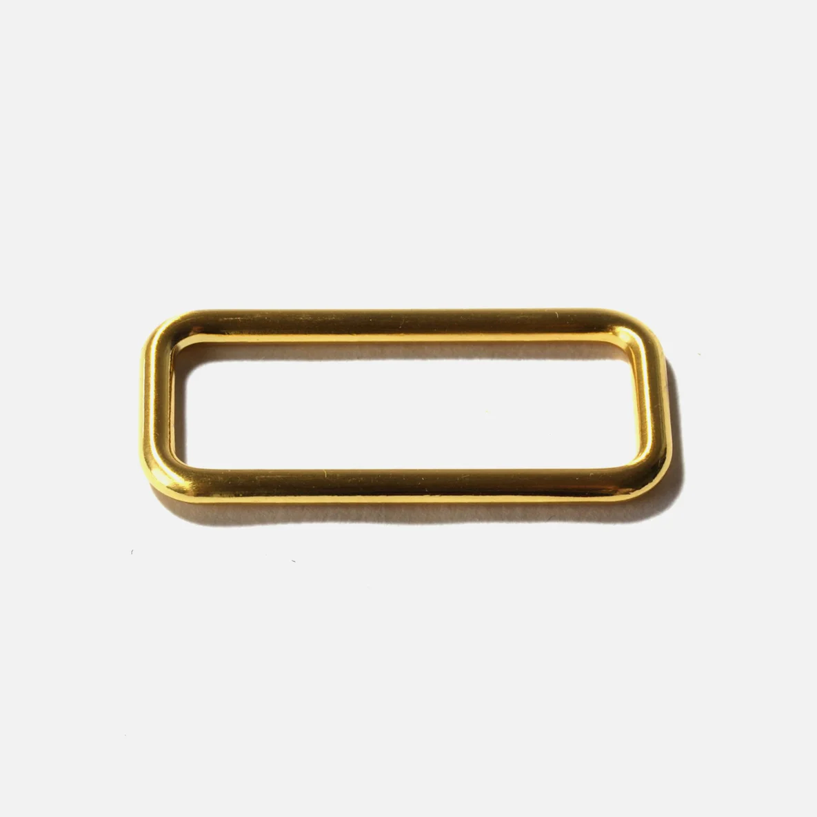 Vierkantring 25 mm Gold