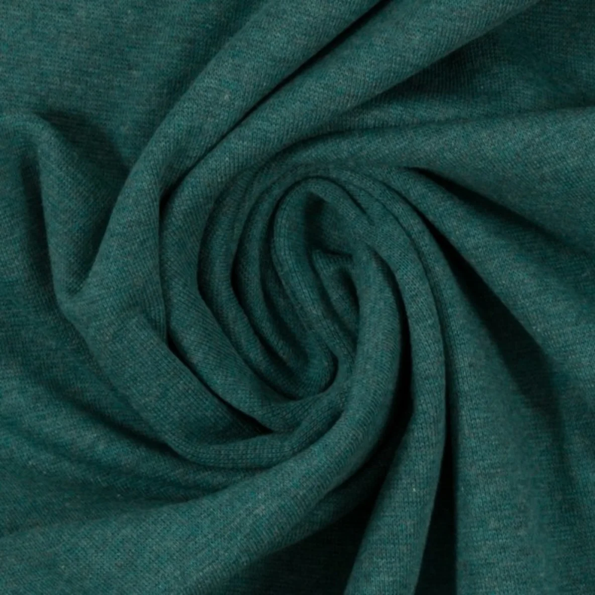 Bündchen dunkelgrün Uni