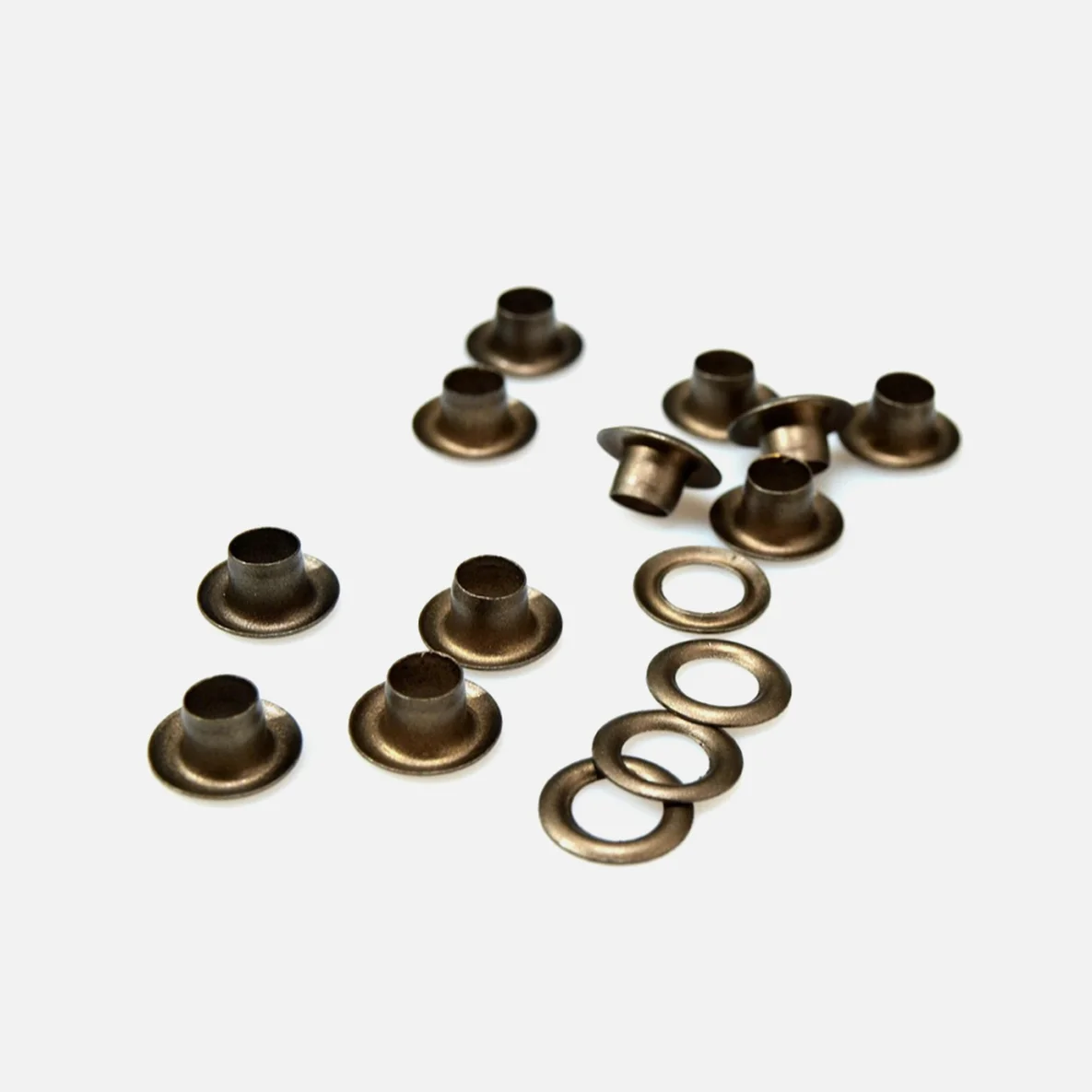PRYM Oesen 5 mm Werkzeug messing sortiert