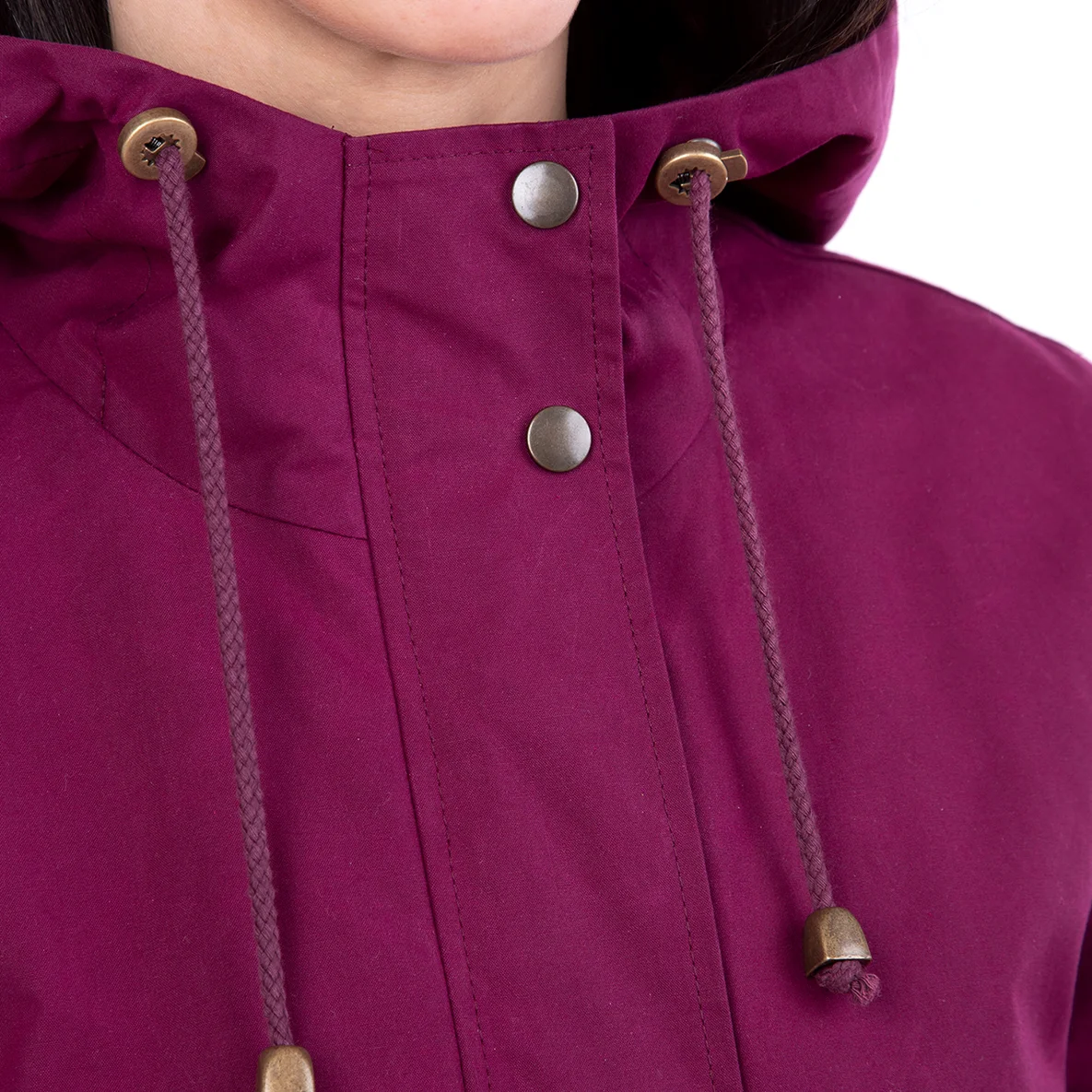 PRYM Anorak Druckknopf 15 mm messing Beispiel