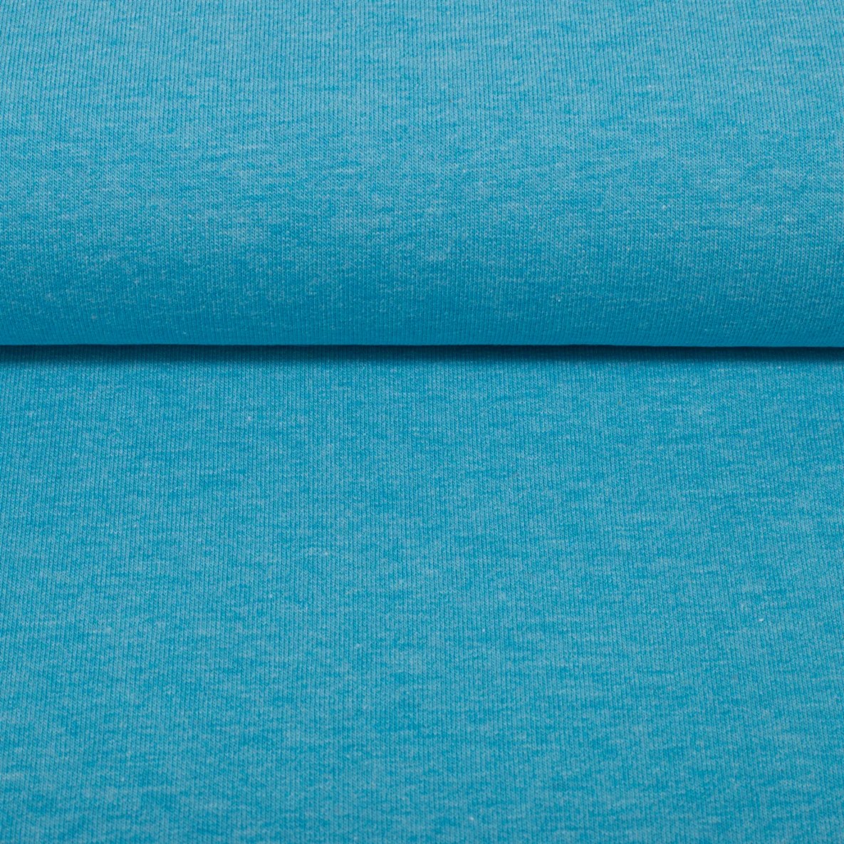 Sweatstoff Swafing Eike - Melange Türkis