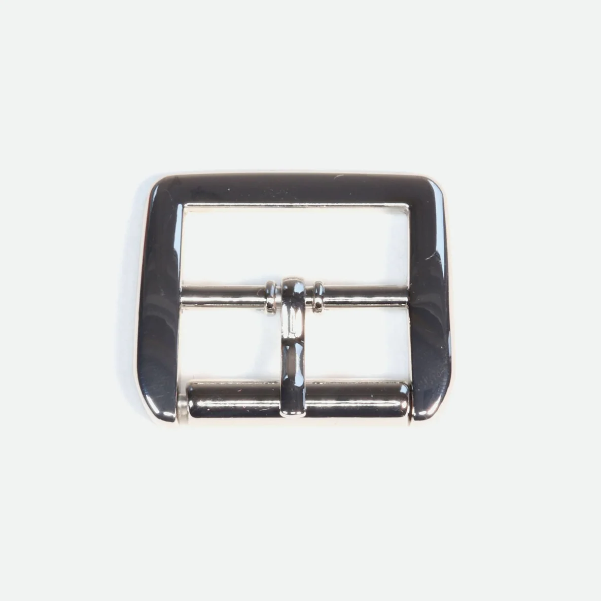 Guertelschnalle 25 mm silber