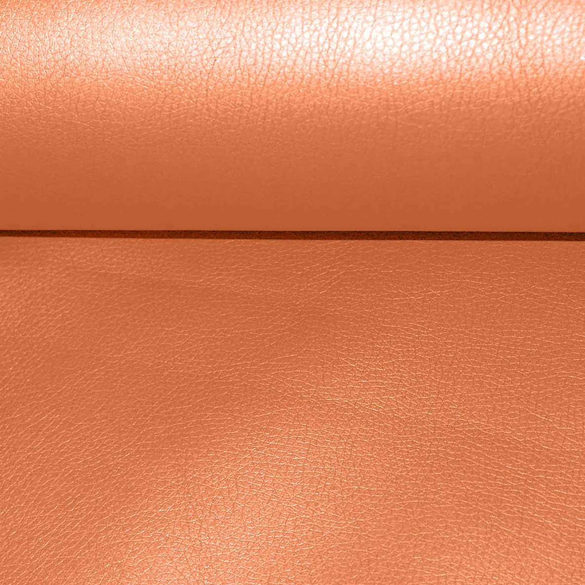Kunstleder glänzend kupfer