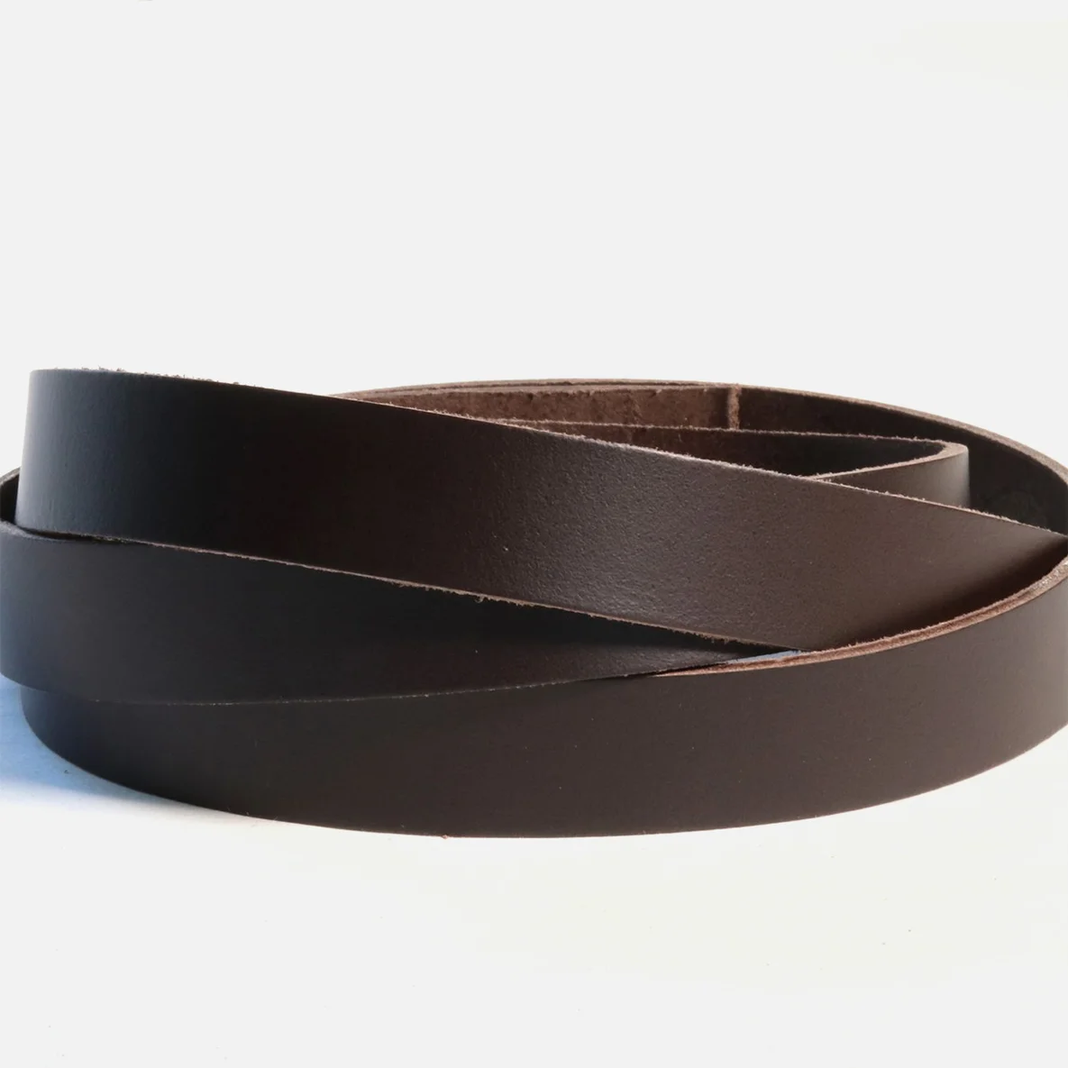 Taschenriemen Leder Gurt Riemen Tasche dunkelbraun
