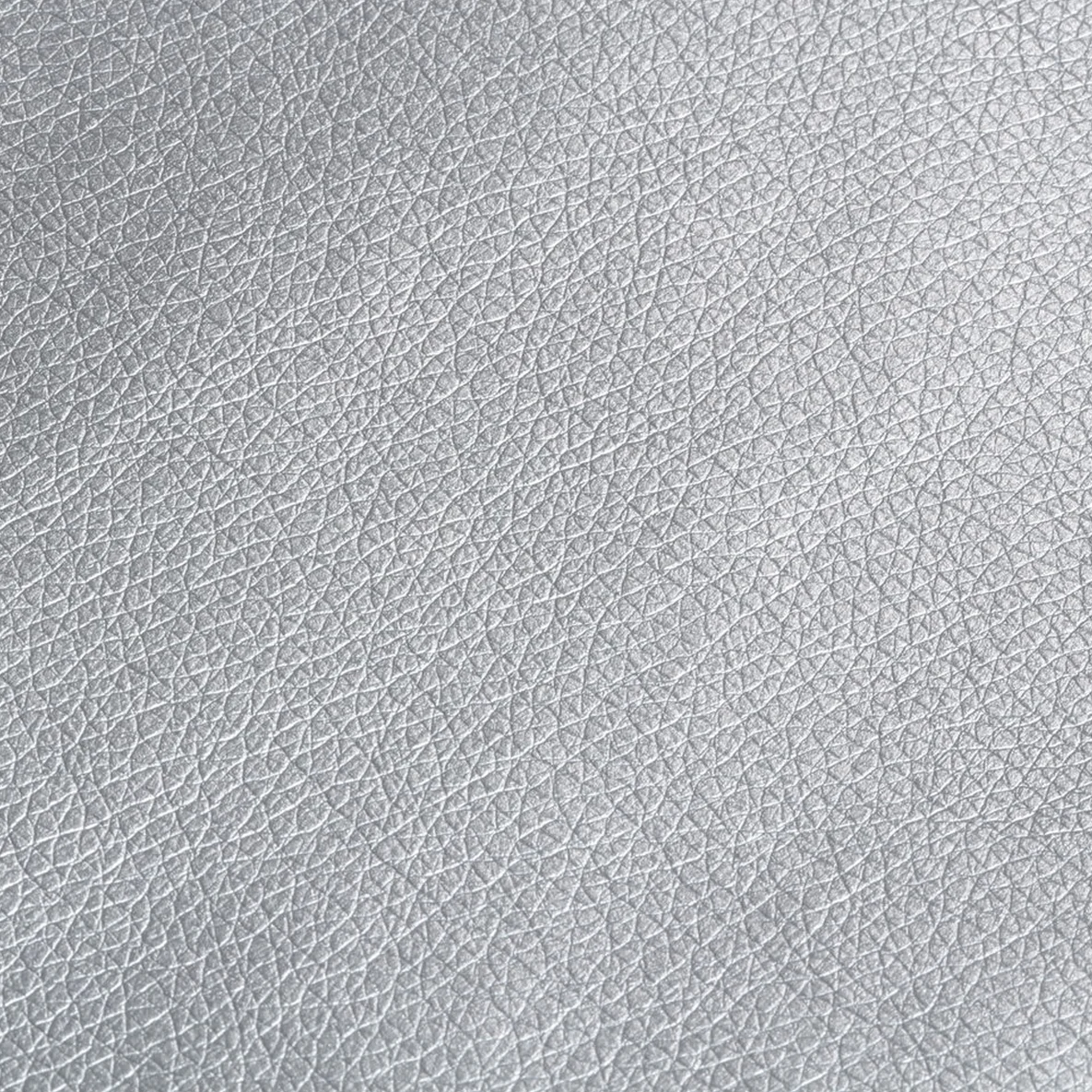 Kunstleder silber glaenzend Struktur
