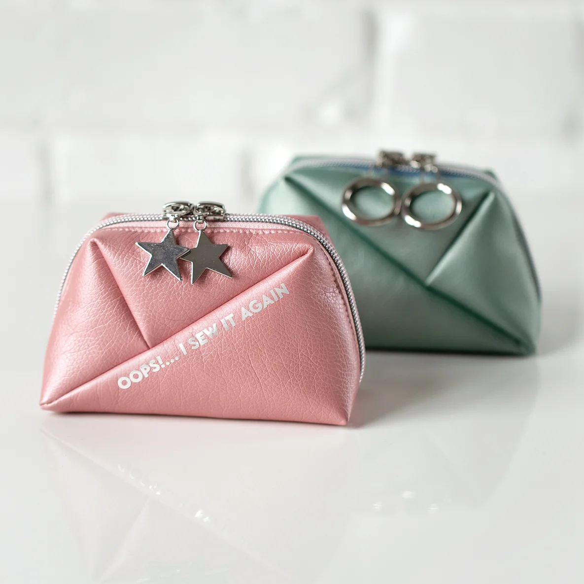 Schnittmuster mini geo-bag mit Zipper