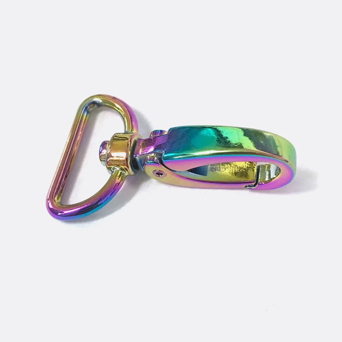 Taschenkarabiner Taschen Naehzubehoer 25 mm Regenbogen
