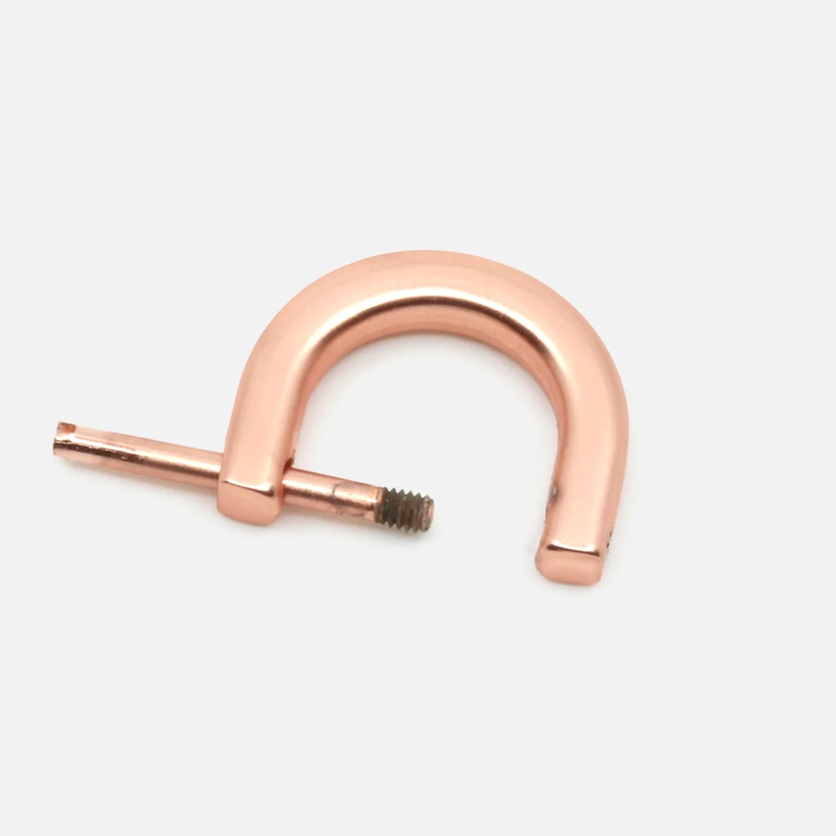 D-Ring, kupfer, 12mm, offen