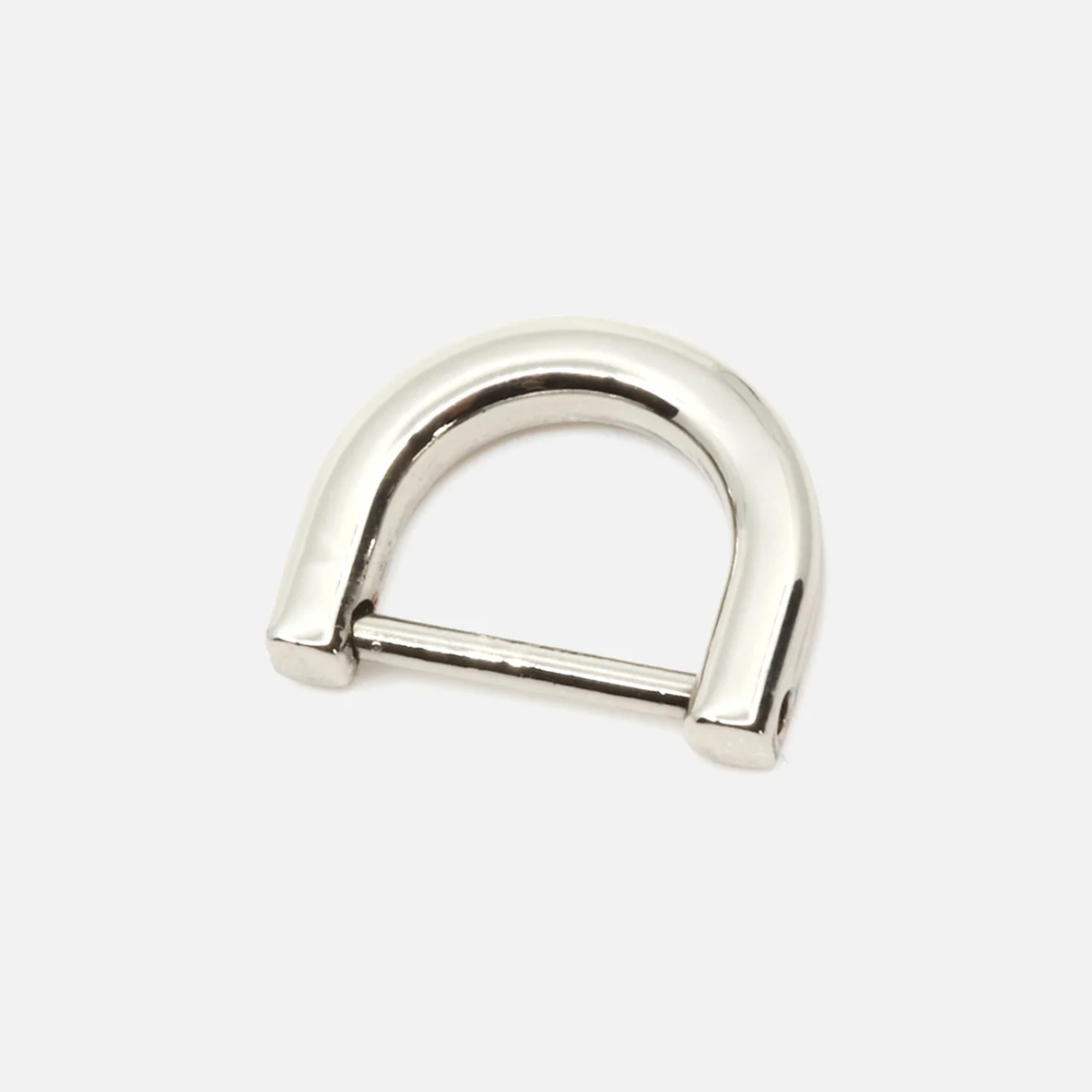 D-Ring, silber, 12mm