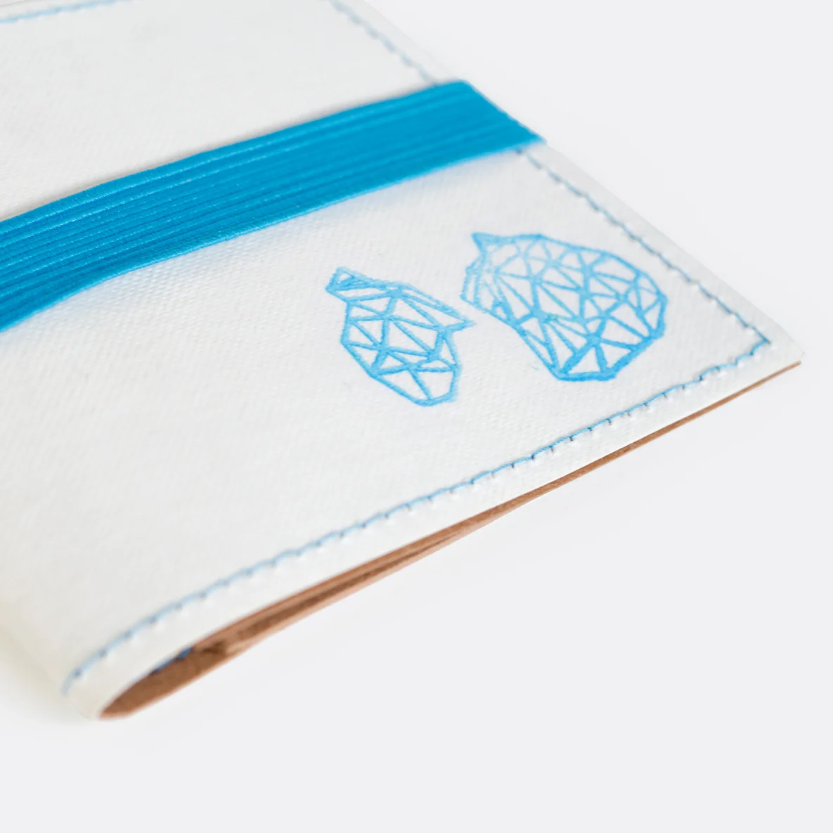 SnapPap Geldboerse weiß