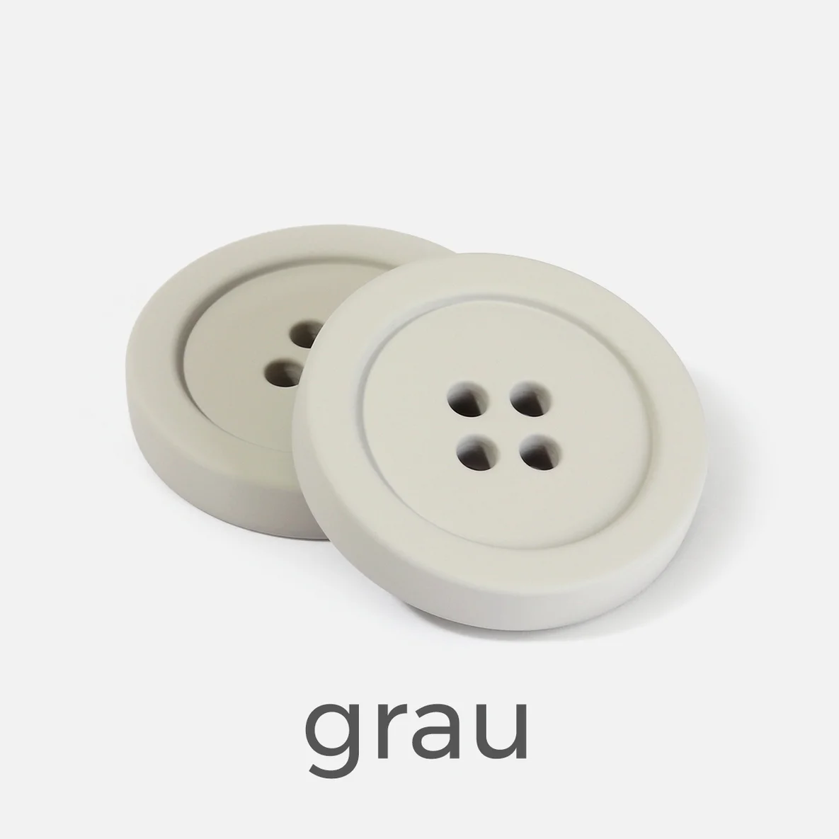 Nähgewichte Fixiergewichte in Knopfform grau