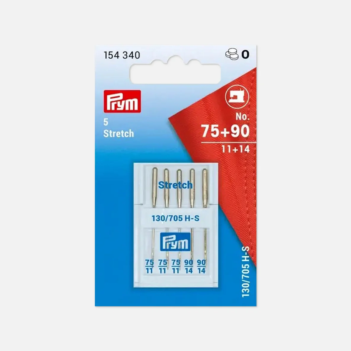 PRYM Nähmaschinennadeln Stretch 75+90 5 Stück