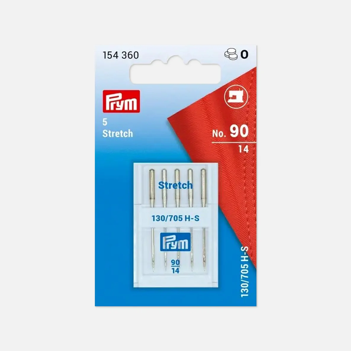 PRYM Nähmaschinennadeln Stretch 90 5 Stück